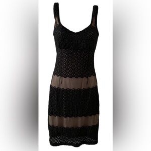 Elegant Black Lace Dress